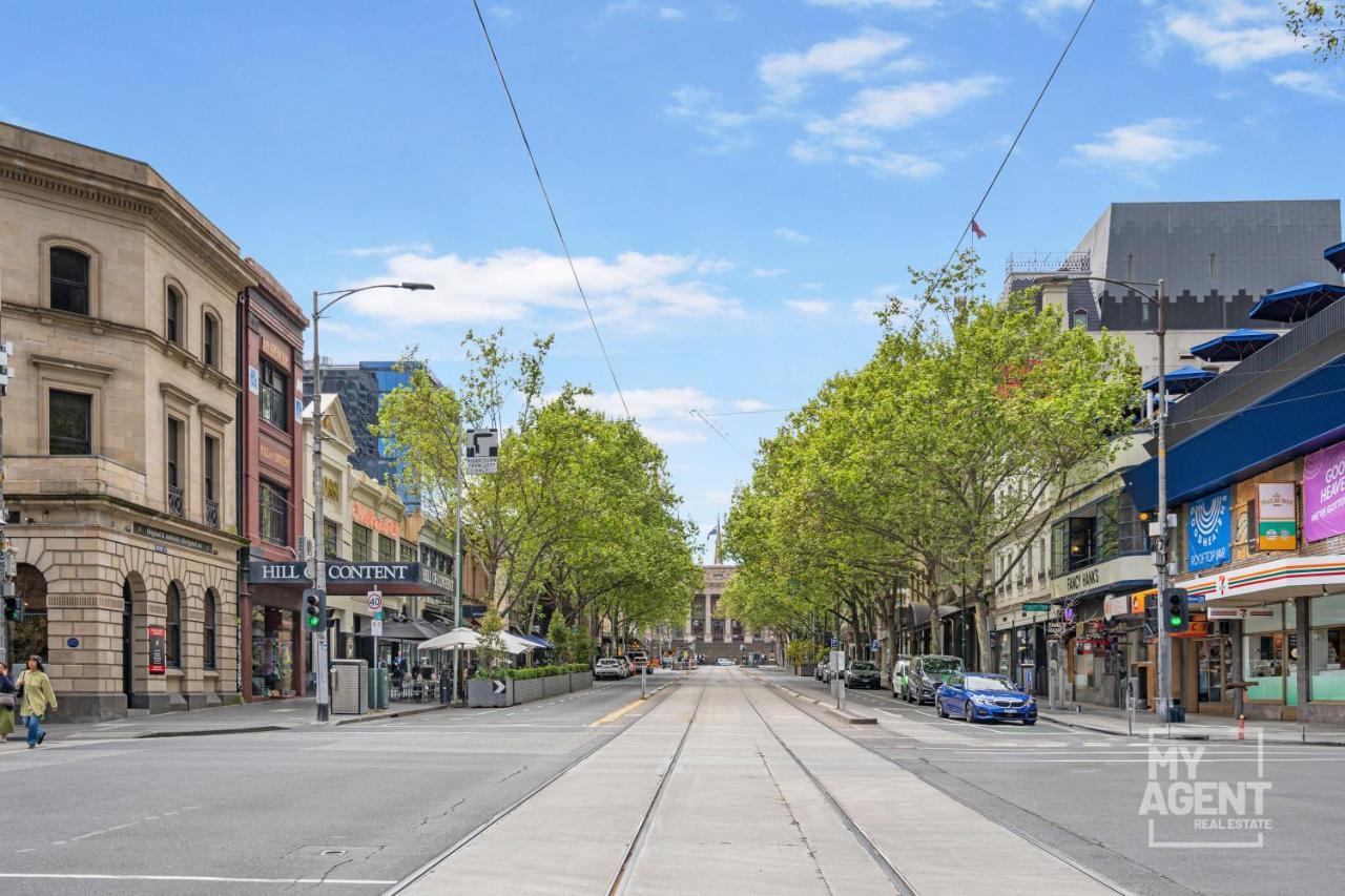 Melbourne Bourke Street Bliss Lägenhet Exteriör bild